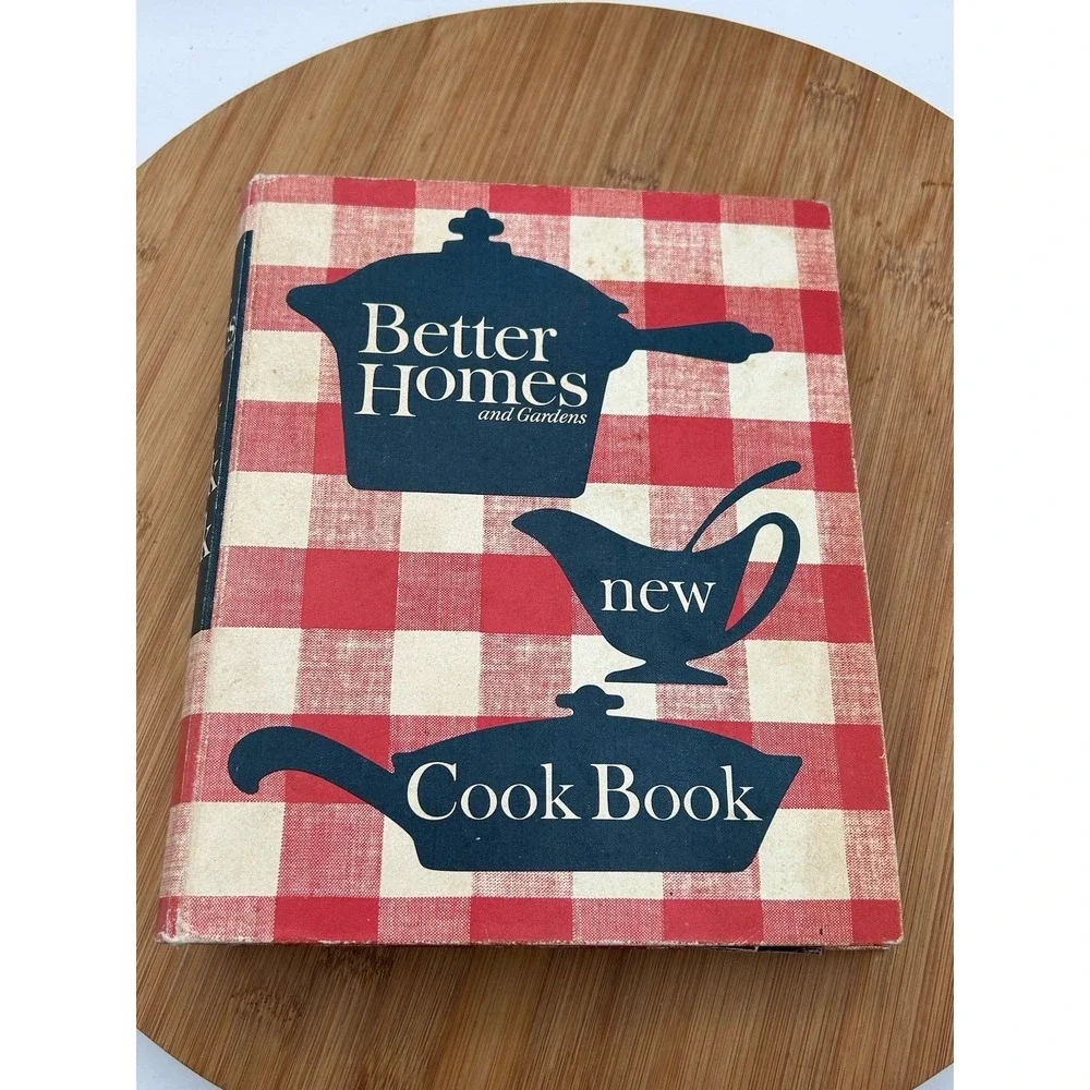 Better Homes and Gardens New Cook Book 1953 1962 Revised Edition First Printing